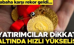 Altın yine rekor kırdı! Kapalıçarşı’da 2036 liraya yükseldi