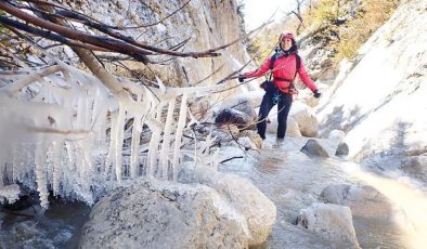 Tuzla’da karlı, buzlu bir deneyim