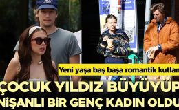 Ekranların çocuk yıldızı büyüyüp çoktan nişanlandı… 20’nci yaşa baş başa romantik kutlama