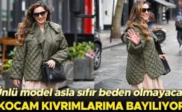 Ünlü model sıfır beden olmayı kendine yasaklamış: Kocam benim kıvrımlarıma bayılıyor