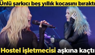 Ünlü şarkıcı 5 yıllık kocasını  bıraktı, hostel işletmecisine kaçtı!