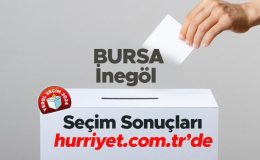 BURSA – İnegöl SEÇİM SONUÇLARI EKRANI 2024 | Bursa, İnegöl 31 Mart belediye yerel seçim sonuçları ve oy oranları Hurriyet.com.tr seçim sayfasında olacak
