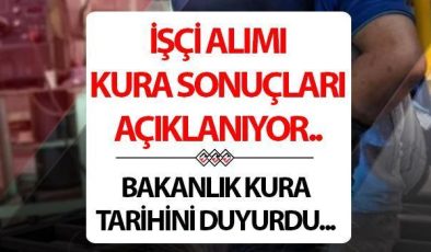Sağlık Bakanlığı kura çekimi ne zaman 2024? İŞKUR 8 bin işçi alımı nihai liste ve kura sonuçları detayı