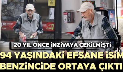 20 yıl önce inzivaya çekilmişti… 94 yaşındaki efsane aktör benzinlikte ortaya çıktı…