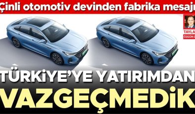 Çinli otomotiv devi Chery’den fabrika mesajı: Türkiye’ye yatırımdan vazgeçmedik
