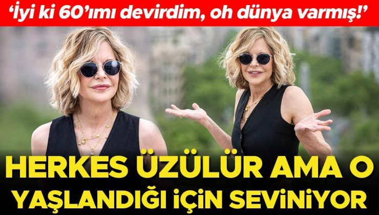 Herkes üzülür, ünlü oyuncu yaş aldığı için seviniyor… ‘İyi ki 60’ımı devirdim’
