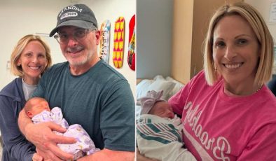 Ünlü oyuncu film çekiminde tanıştığı polis memuruyla evlenmişti… 58 yaşında büyükanne oldu