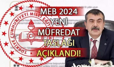 YENİ MÜFREDAT 2024 PDF AÇIKLANDI! MEB yeni müfredat değişikliği hangi sınıfları kapsıyor? Yeni müfredat nasıl olacak? İşte MEB yeni müfredat taslağı görüntüleme ekranı