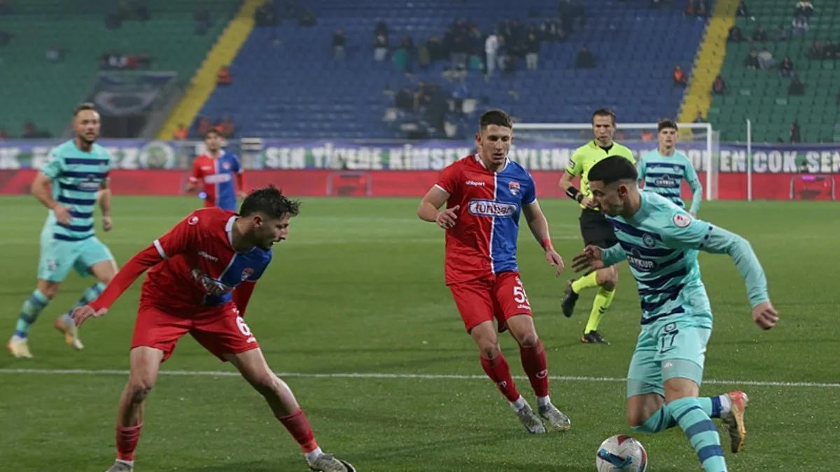 Türkiye Kupası’nda Ç.Rizespor, Silivrispor’u eledi! Gol düellosu…