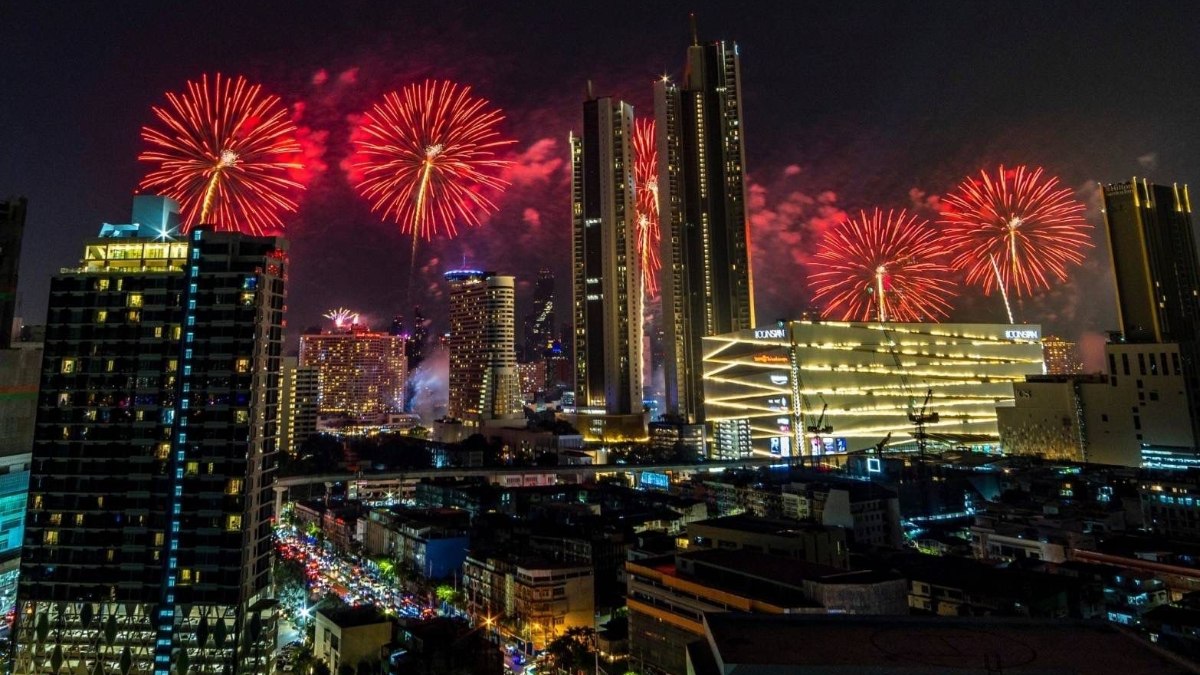 Tayland yeni yıla ‘merhaba’ dedi